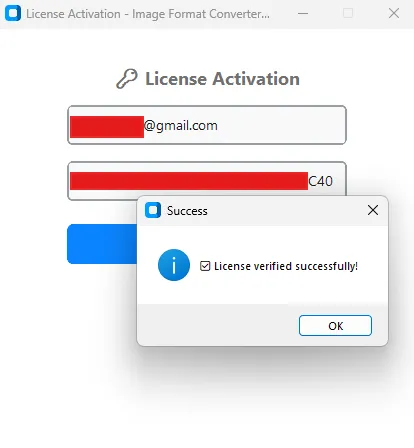 Step 6 – Select output quality in settings